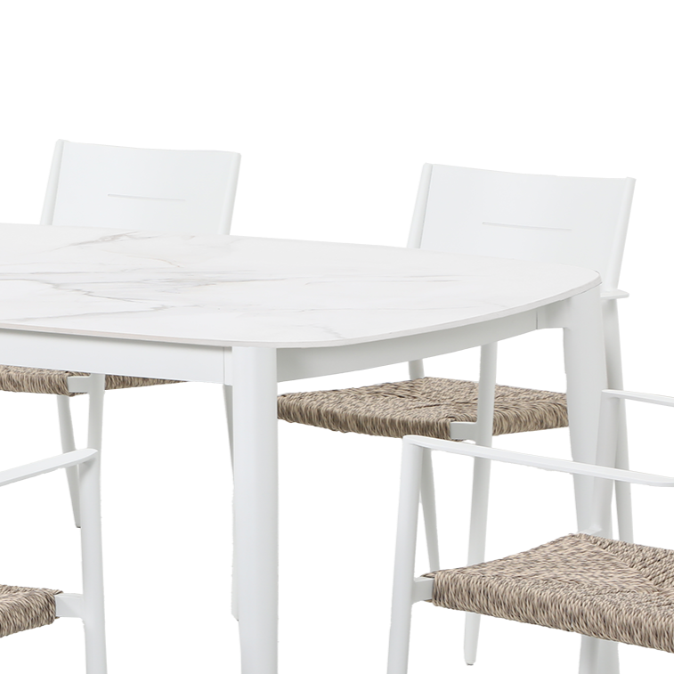 Alfie Outdoor Ceramic Dining Table
