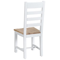 Anglesea Ladder Back Chair -White