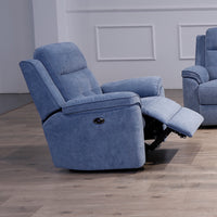 Arizona Electric Recliner Chair | Light Grey