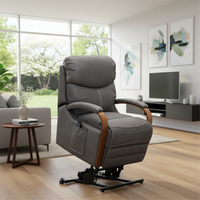 Arndell Dual Motor Lift Chair - Mist Grey