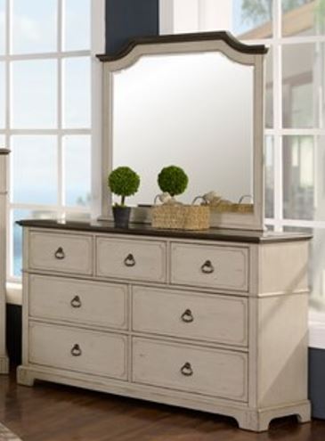Avalon Cove Dresser and Mirror