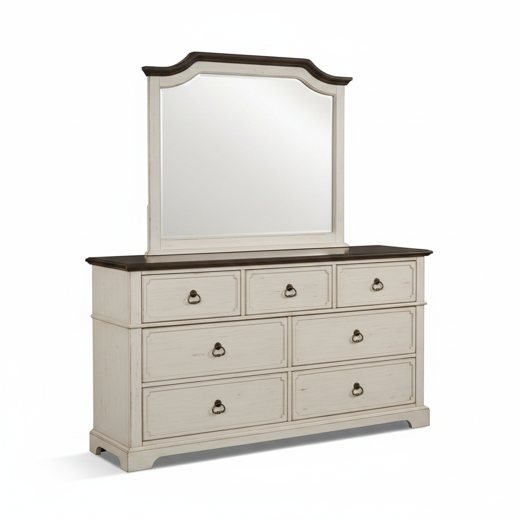 Avalon Cove Dresser and Mirror