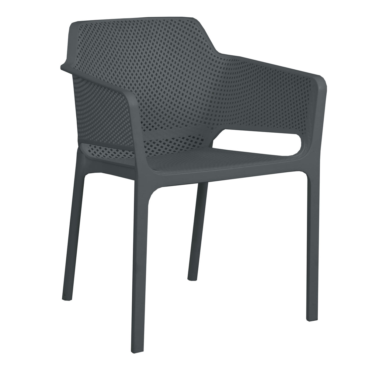 Bailey Outdoor Dining Chair Charcoal