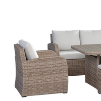 Birgu Low Dining 6-Piece Outdoor Set