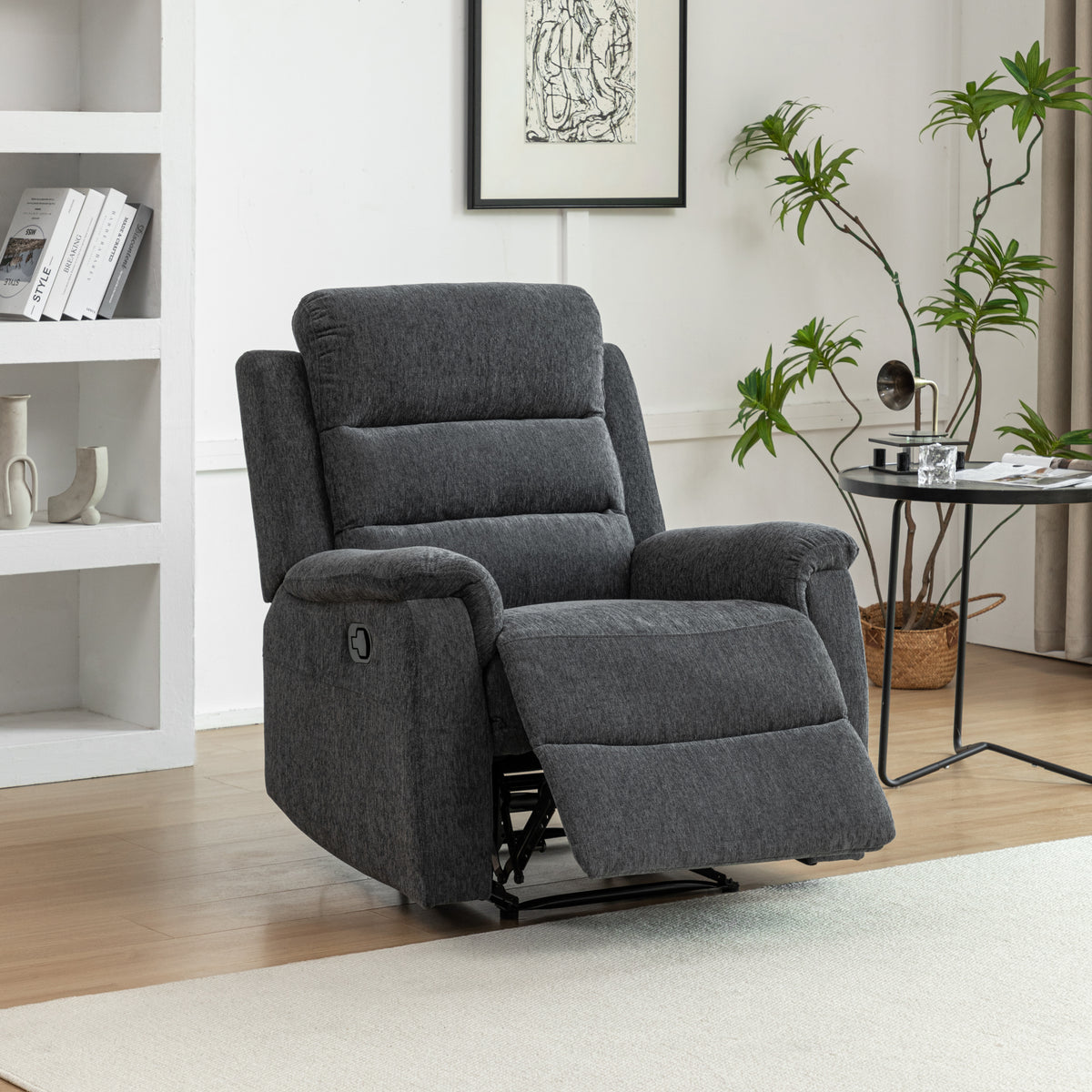 Westbury 3 Piece Recliner Lounge Suite | Silver