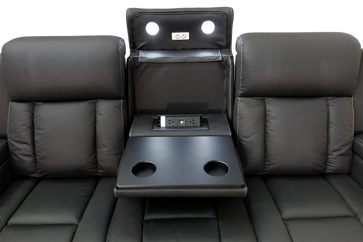 Brookvale 3 Seater Electric Recliner with Drop Down Tray