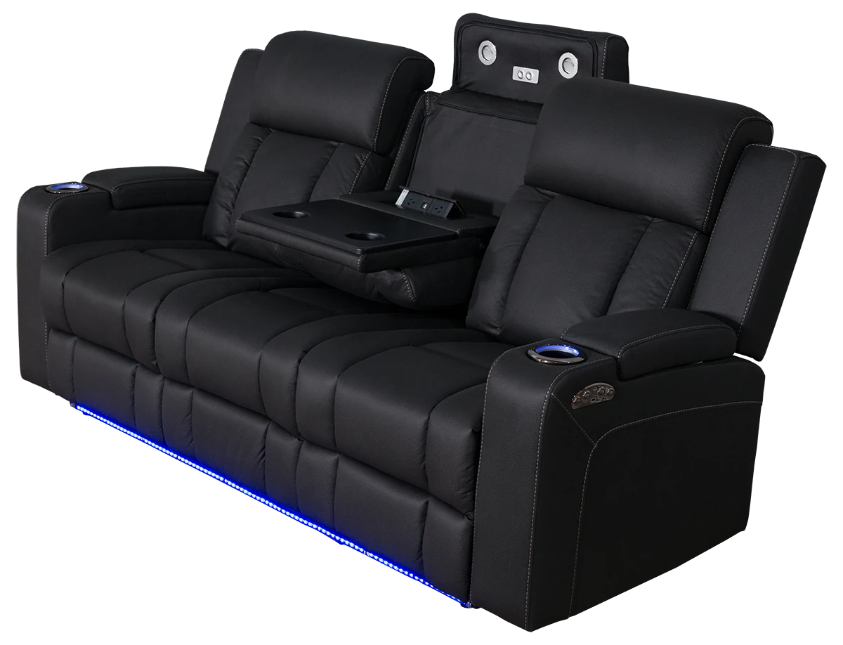 Brookvale 3 Seater Electric Recliner with Drop Down Tray