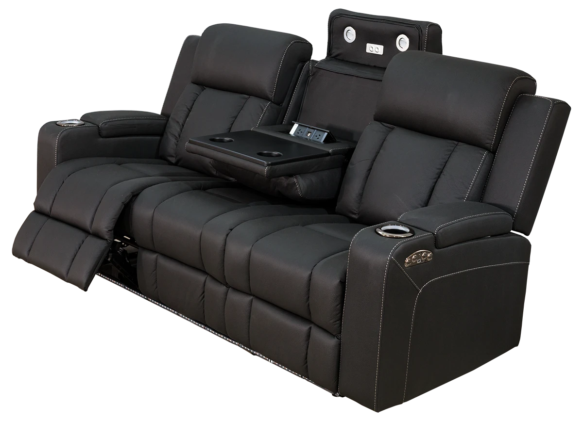 Brookvale 3 Seater Electric Recliner with Drop Down Tray