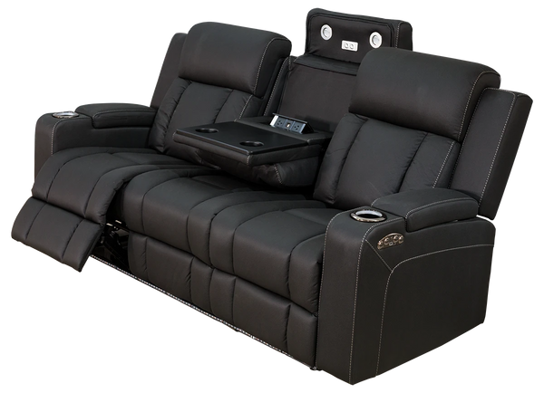 Brookvale 3 Seater Electric Recliner with Drop Down Tray