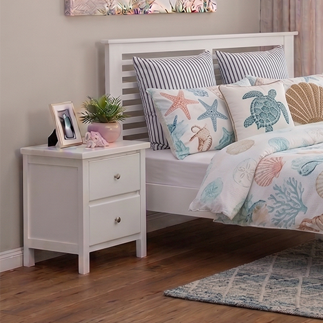 Beach House Bedside Table