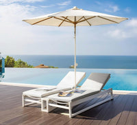 Bellevue Double Sunlounge with Cushion