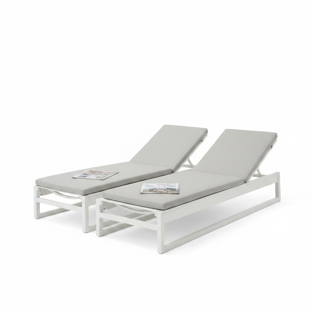 Bellevue Double Sunlounge with Cushion