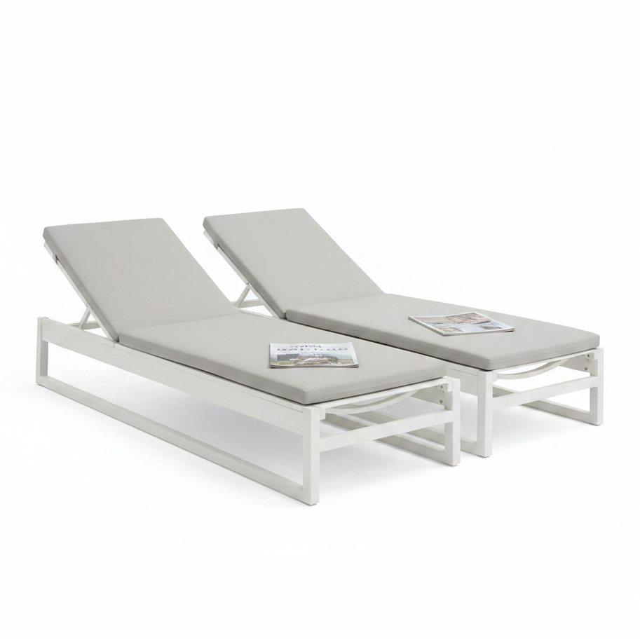 Bellevue Double Sunlounge with Cushion