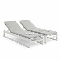 Bellevue Double Sunlounge with Cushion
