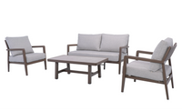 Cassia Double Outdoor Lounge 4pce