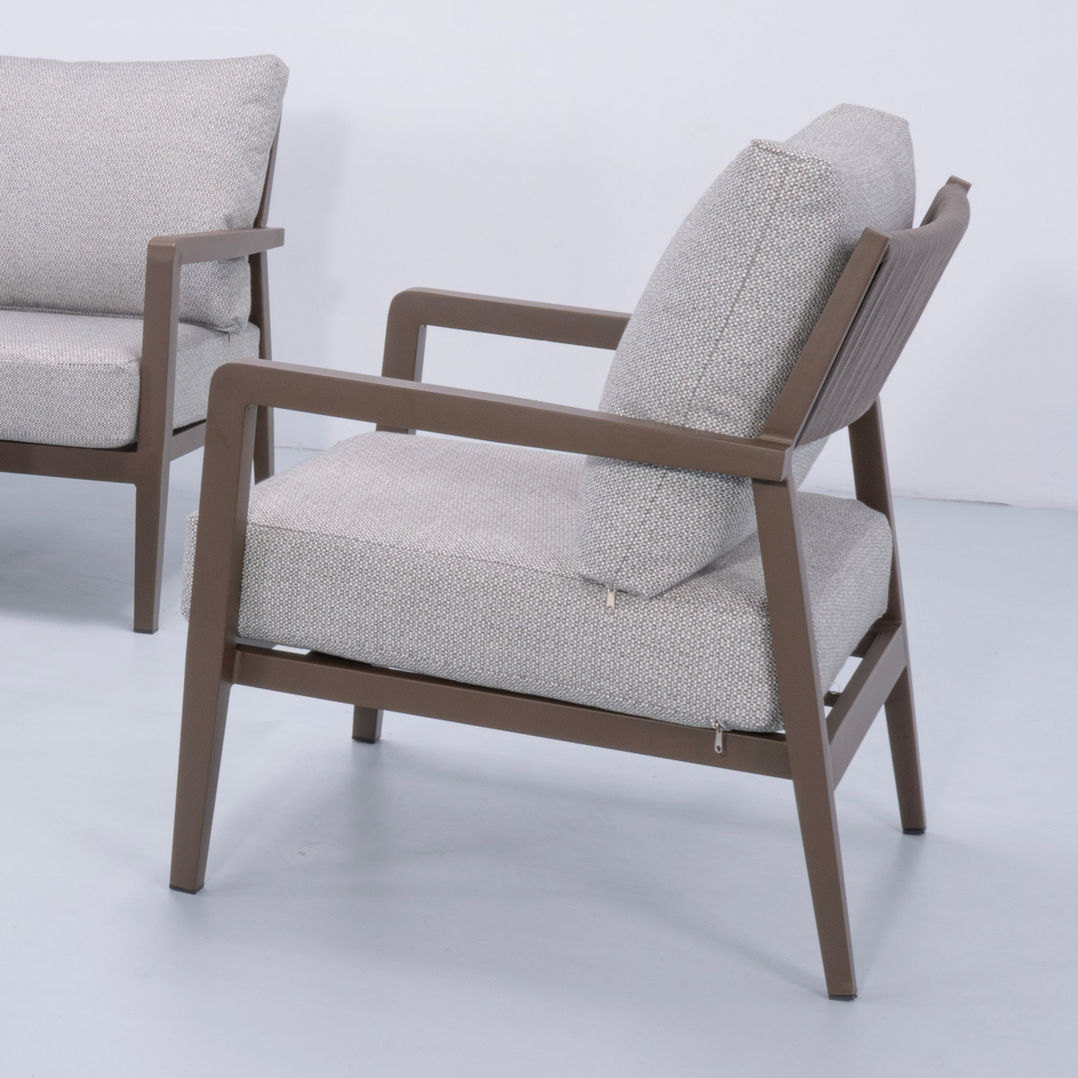 Cassia 4-Piece Triple Outdoor Lounge Set