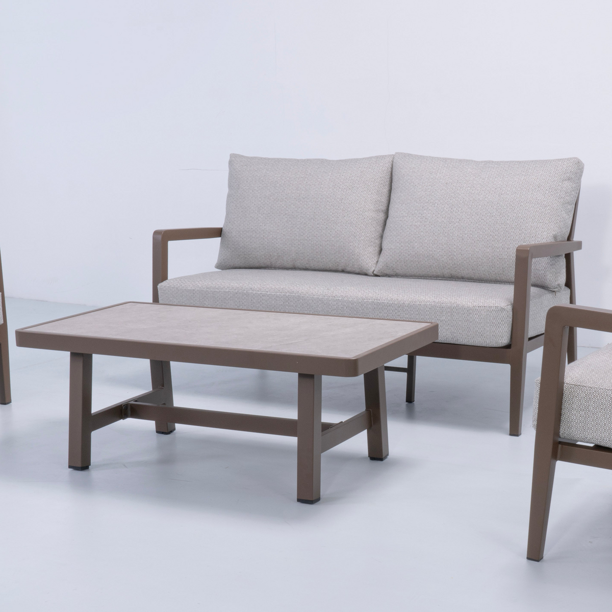 Cassia Double Outdoor Lounge 4pce