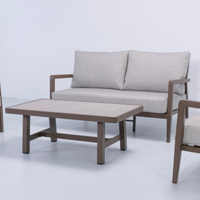 Cassia Double Outdoor Lounge 4pce