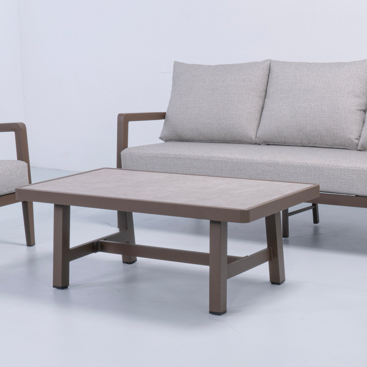 Cassia 4-Piece Triple Outdoor Lounge Set