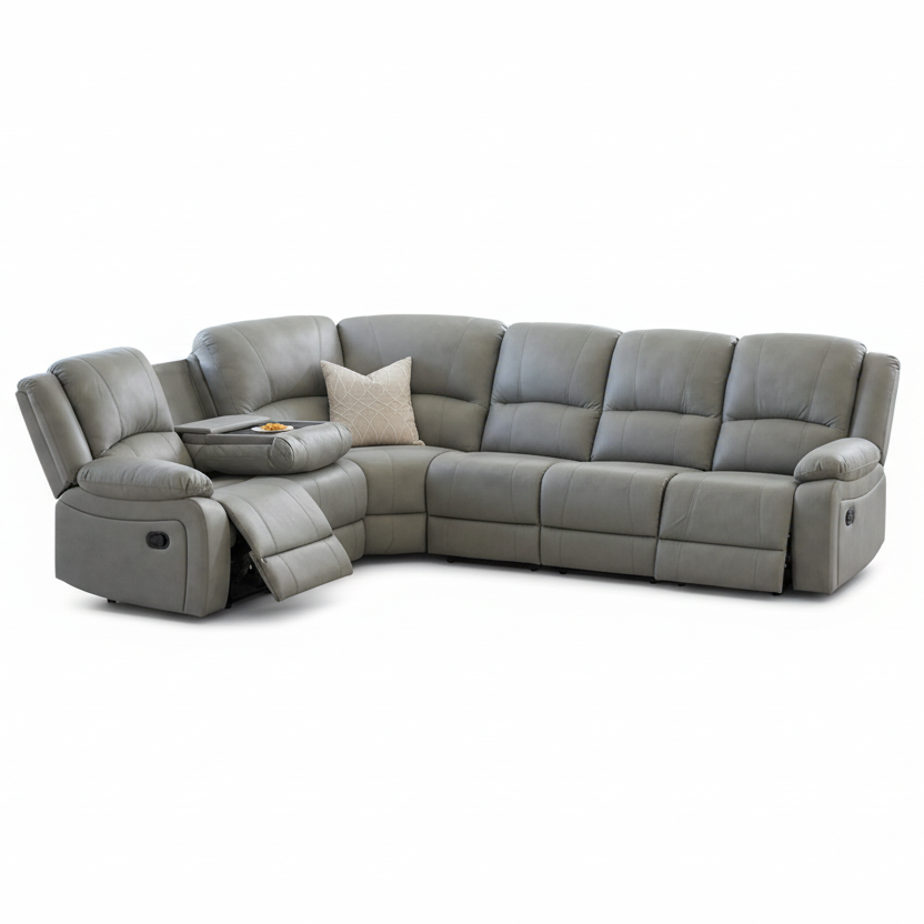 Captain Corner Recliner Lounge | Manual