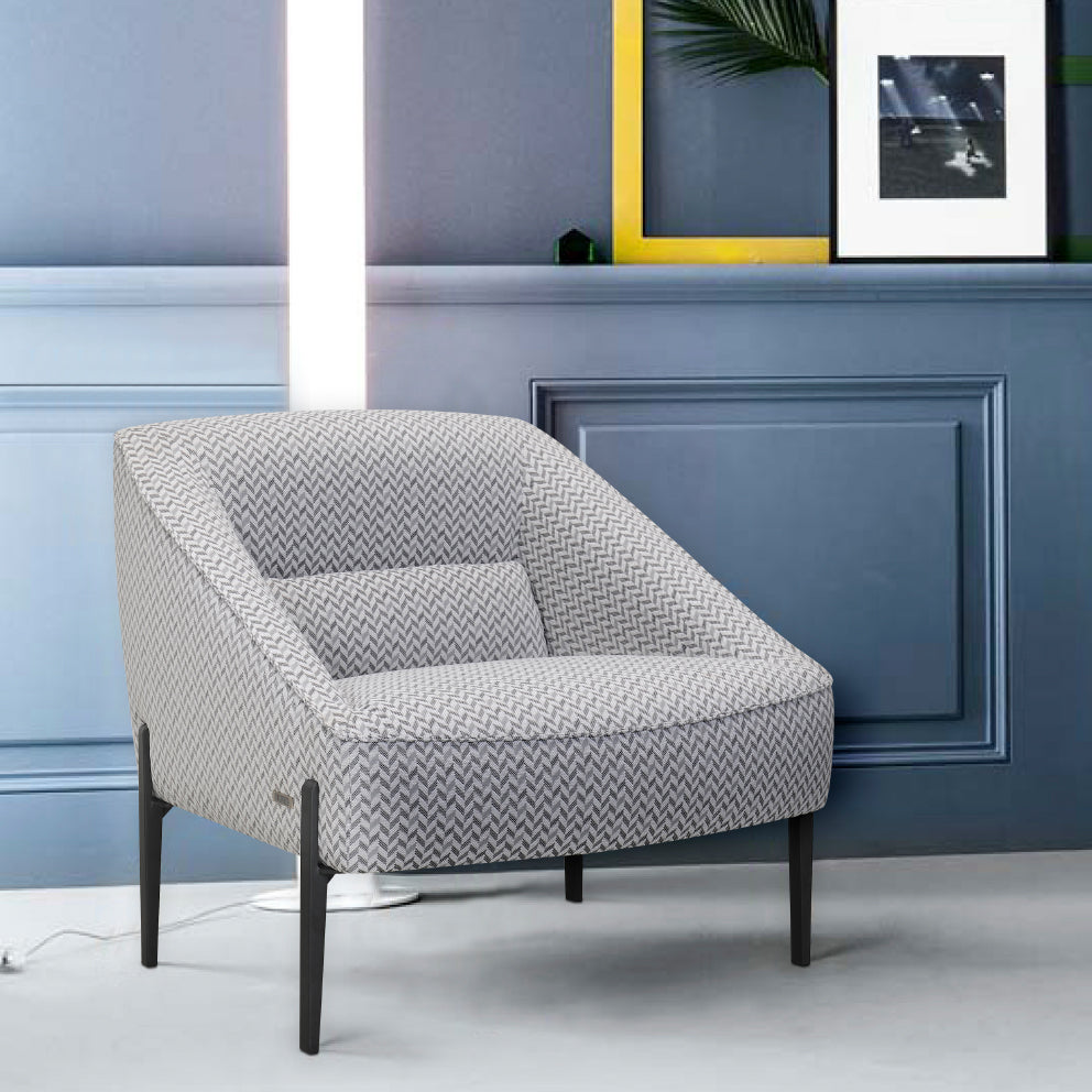 Carslile Chair - Mid Grey