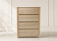 Chevron 4-Piece Tallboy Suite