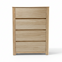 Chevron 4-Piece Tallboy Suite