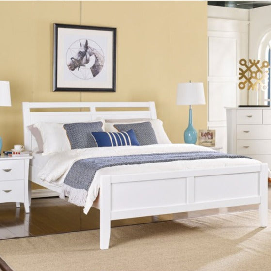 Clovelly Bed | White