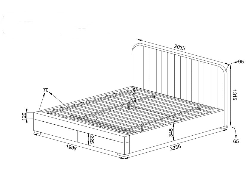 Canterbury Bed with Drawers