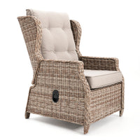 Buenos Aires 4-Piece Outdoor Recliner Lounge | Marina