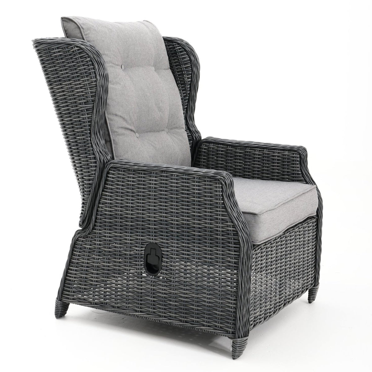 Buenos Aires 4-Piece Outdoor Recliner Lounge | Castle Grey