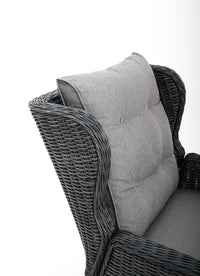 Buenos Aires 4-Piece Outdoor Recliner Lounge | Castle Grey