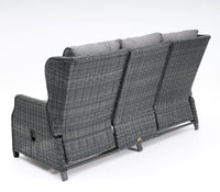 Buenos Aires 4-Piece Outdoor Recliner Lounge | Castle Grey