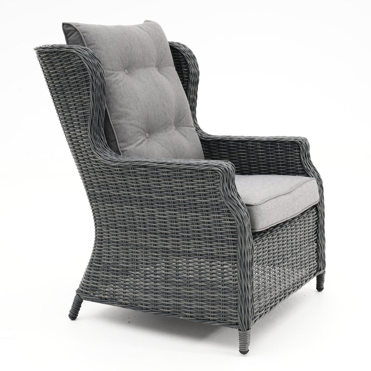 Buenos Aires 4-Piece Outdoor Lounge Setting | Castle Grey