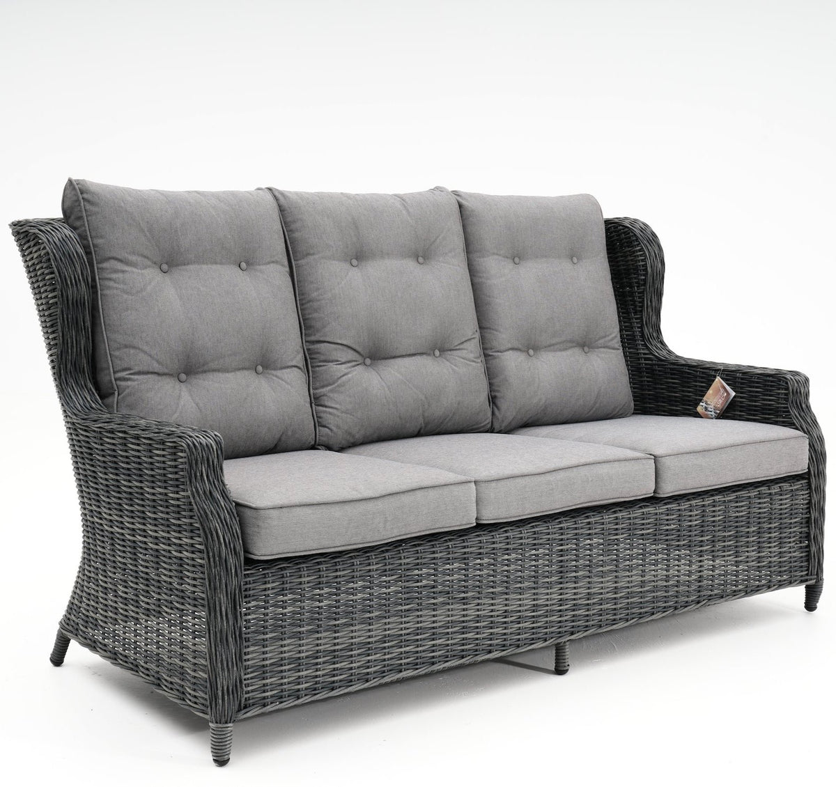 Buenos Aires 4-Piece Outdoor Lounge Setting | Castle Grey