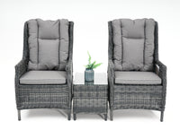 Hawaii 3-Piece Outdoor Set | Castle Grey