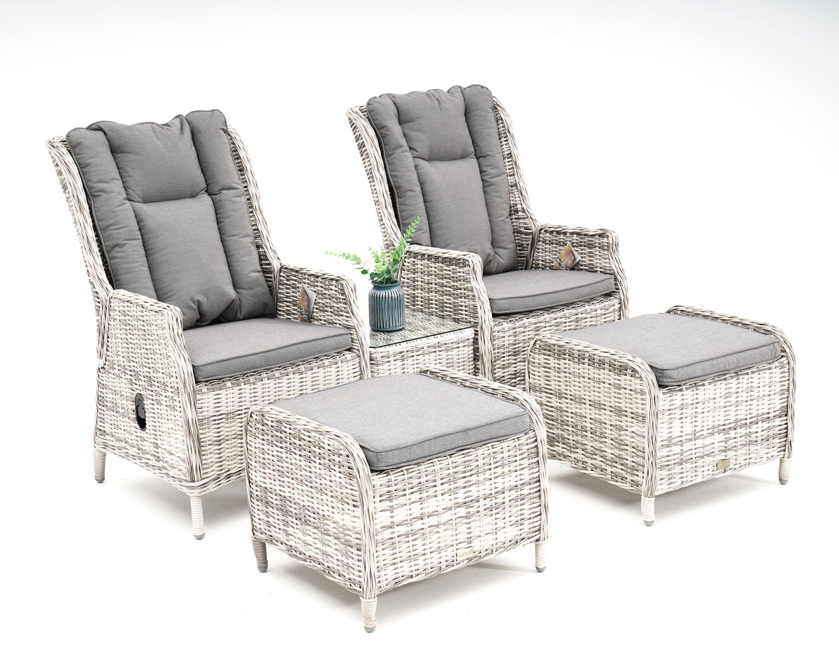 Hawaii 3-Piece Outdoor Set | Zen White