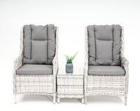 Hawaii 3-Piece Outdoor Set | Zen White