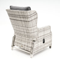 Buenos Aires 4-Piece Outdoor Recliner Lounge | Zen White