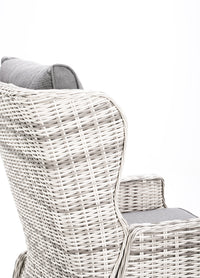 Buenos Aires 4-Piece Outdoor Recliner Lounge | Zen White