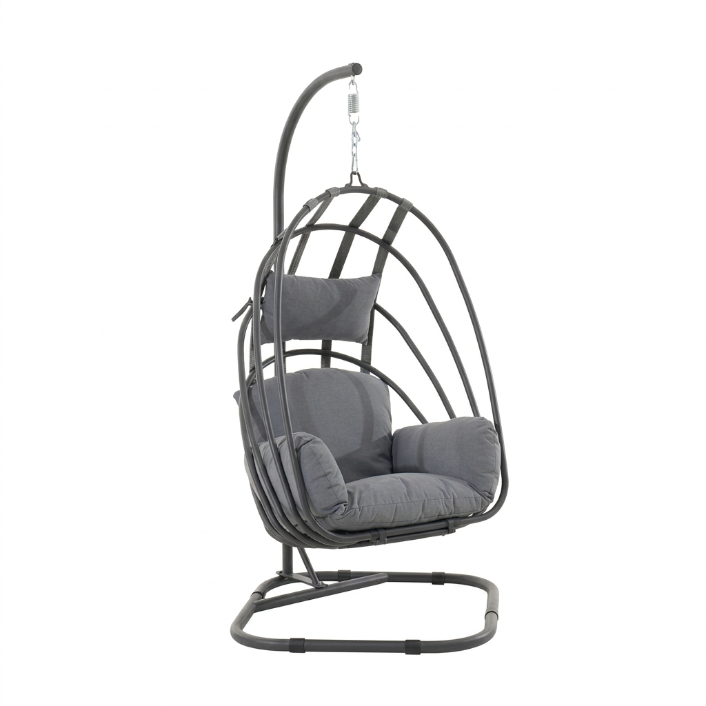 Alcatraz Hanging Egg Chair