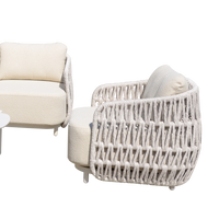 Eden Outdoor 4-Piece Triple Lounge Set
