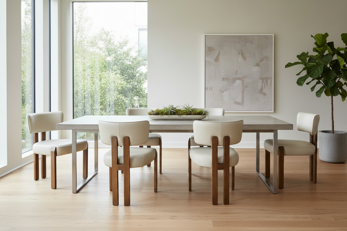 Alvaro Leather Dining Chair