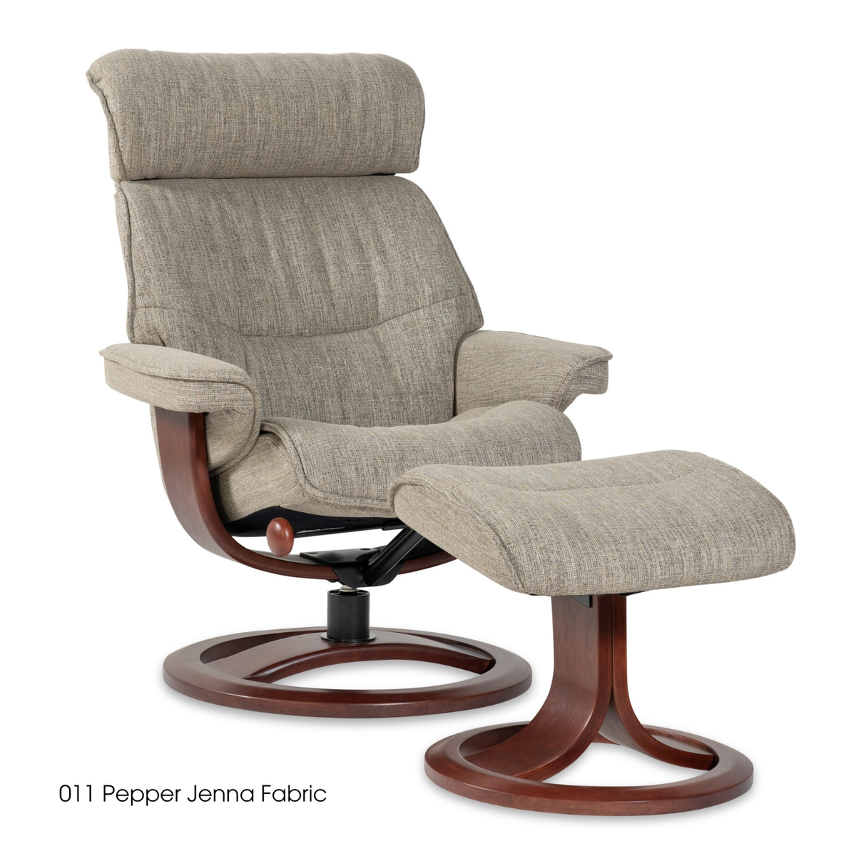 IMG Nordic 93 Chair with Footstool | Fabric