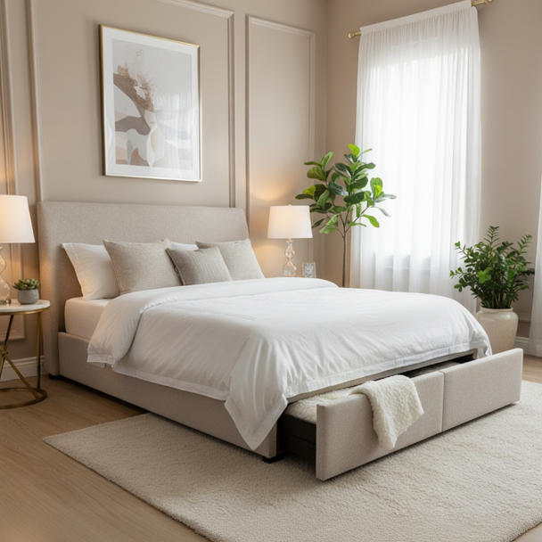 Casamia Bed with Drawers