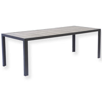 Ekaterina Outdoor Dining Table 2170 | Gunmetal