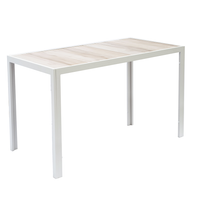 Ekaterina Outdoor Bar Table | White