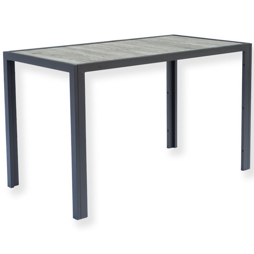 Ekaterina Outdoor Bar Table | Gunmetal