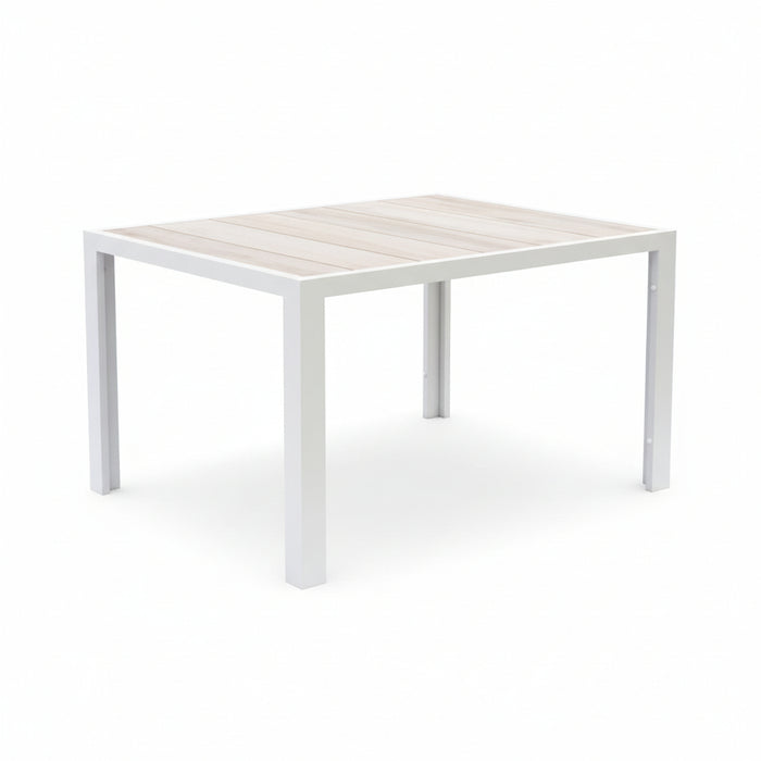 Ekaterina Outdoor Dining Table Square 900 x 900 | White