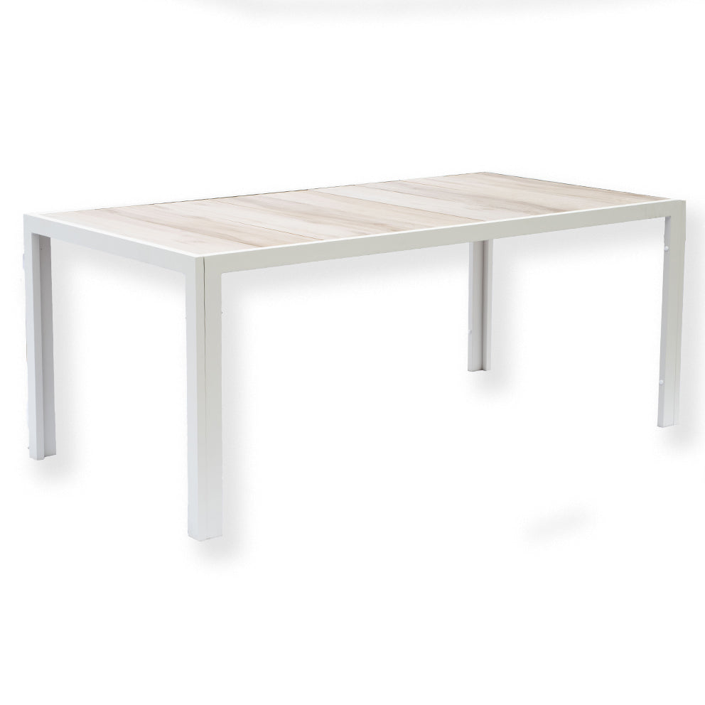 Ekaterina Outdoor Dining Table 1800 | White